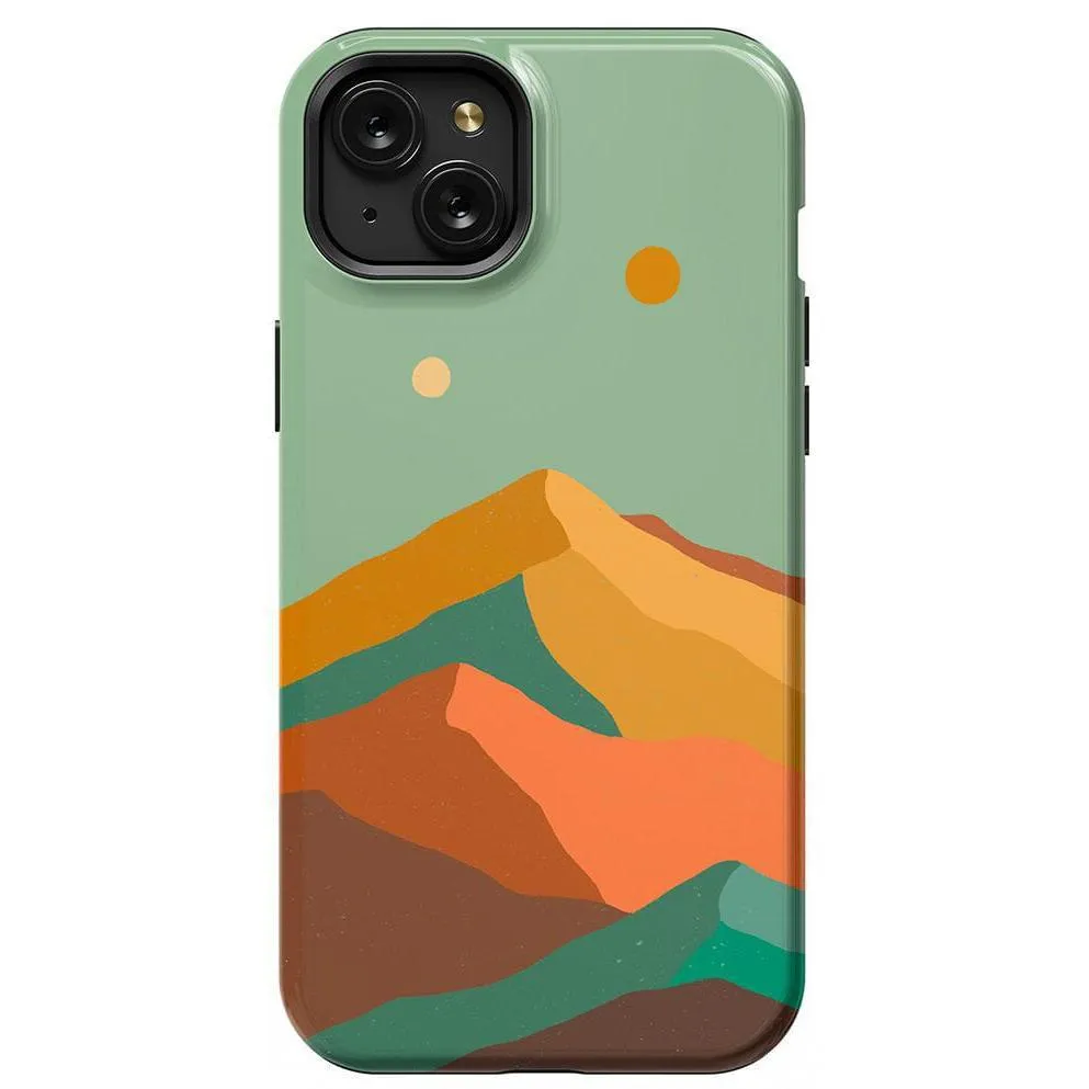 #1 Best Seller: Endless Peaks | Colorblock Mountain Case  Dont Miss Out!