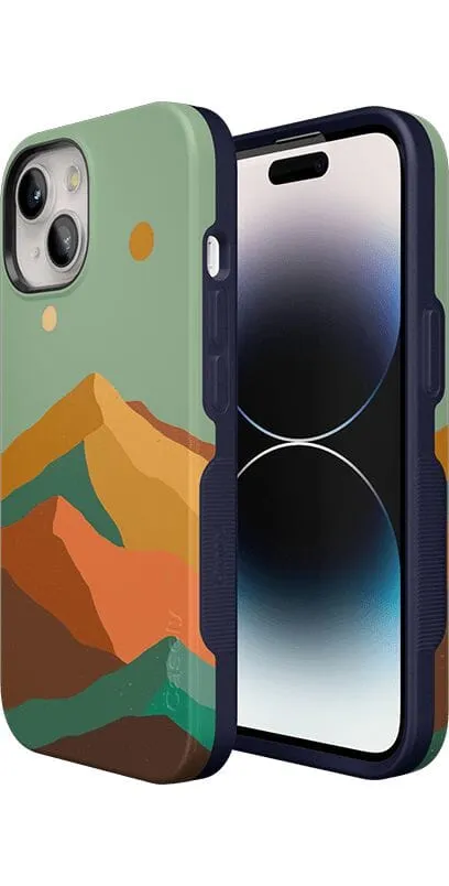#1 Best Seller: Endless Peaks | Colorblock Mountain Case  Dont Miss Out!