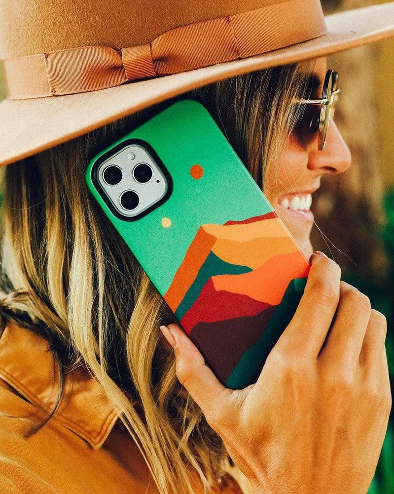 #1 Best Seller: Endless Peaks | Colorblock Mountain Case  Dont Miss Out!