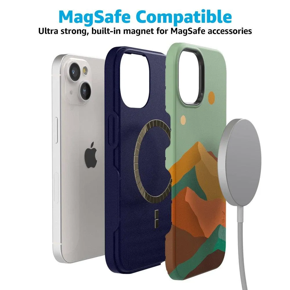 #1 Best Seller: Endless Peaks | Colorblock Mountain Case  Dont Miss Out!