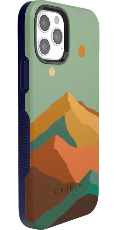 #1 Best Seller: Endless Peaks | Colorblock Mountain Case  Dont Miss Out!