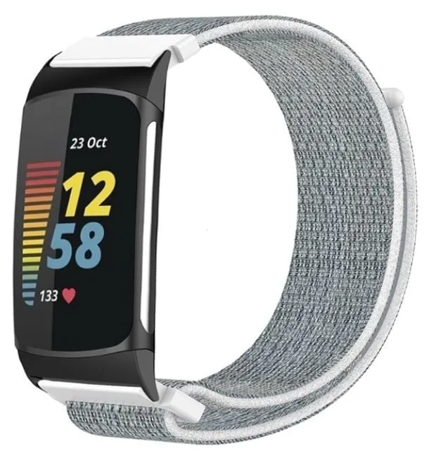 #1 Best Seller: Fitbit Charge 6 Nylon Strap (Grey)  Almost Gone!