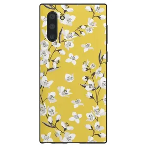 #1 Best Seller: Floral Forest | Yellow Cherry Blossom Floral Samsung Case  Stylish & Comfortable