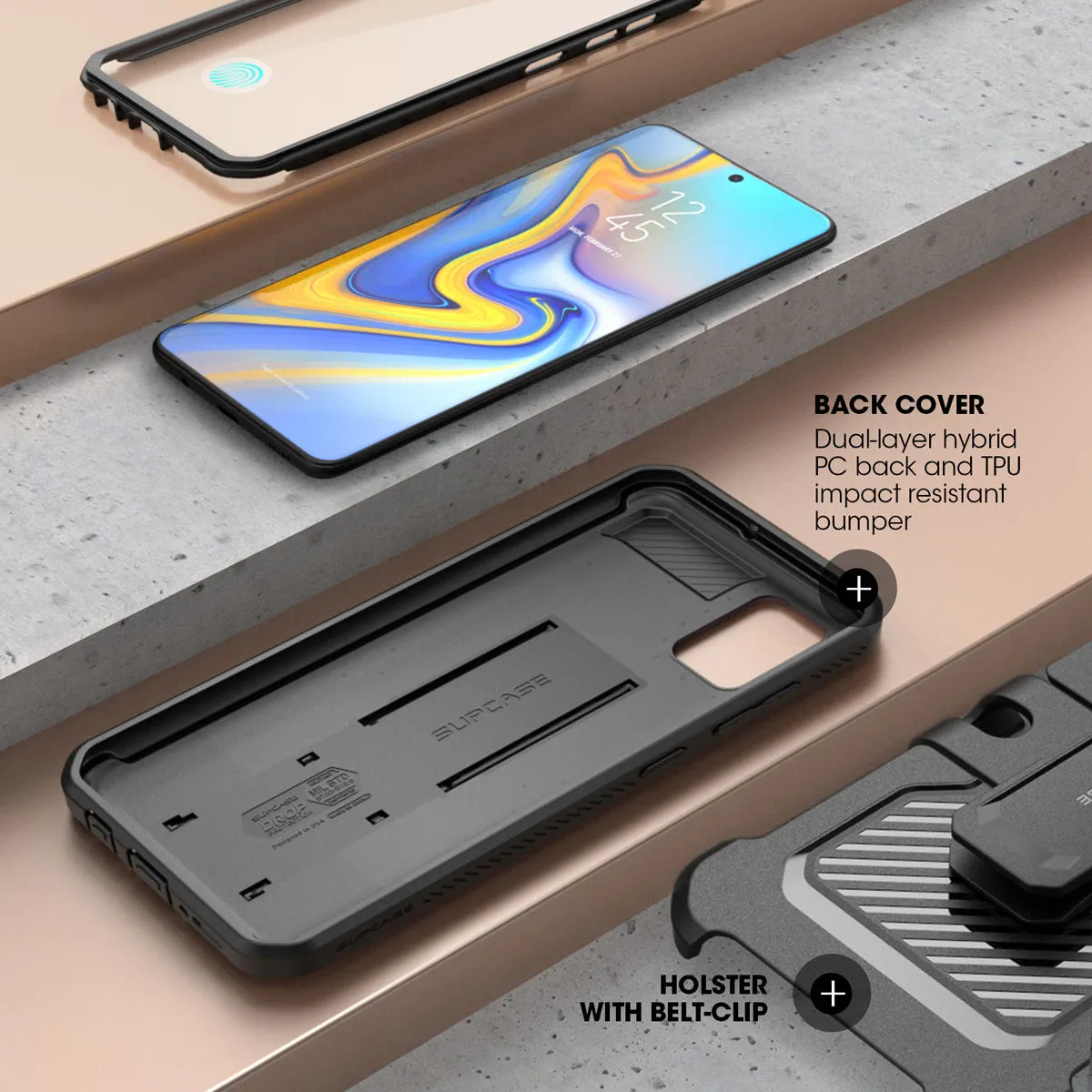 #1 Best Seller: Galaxy A51 5G Unicorn Beetle Pro Rugged Case-Black  Ends Soon!