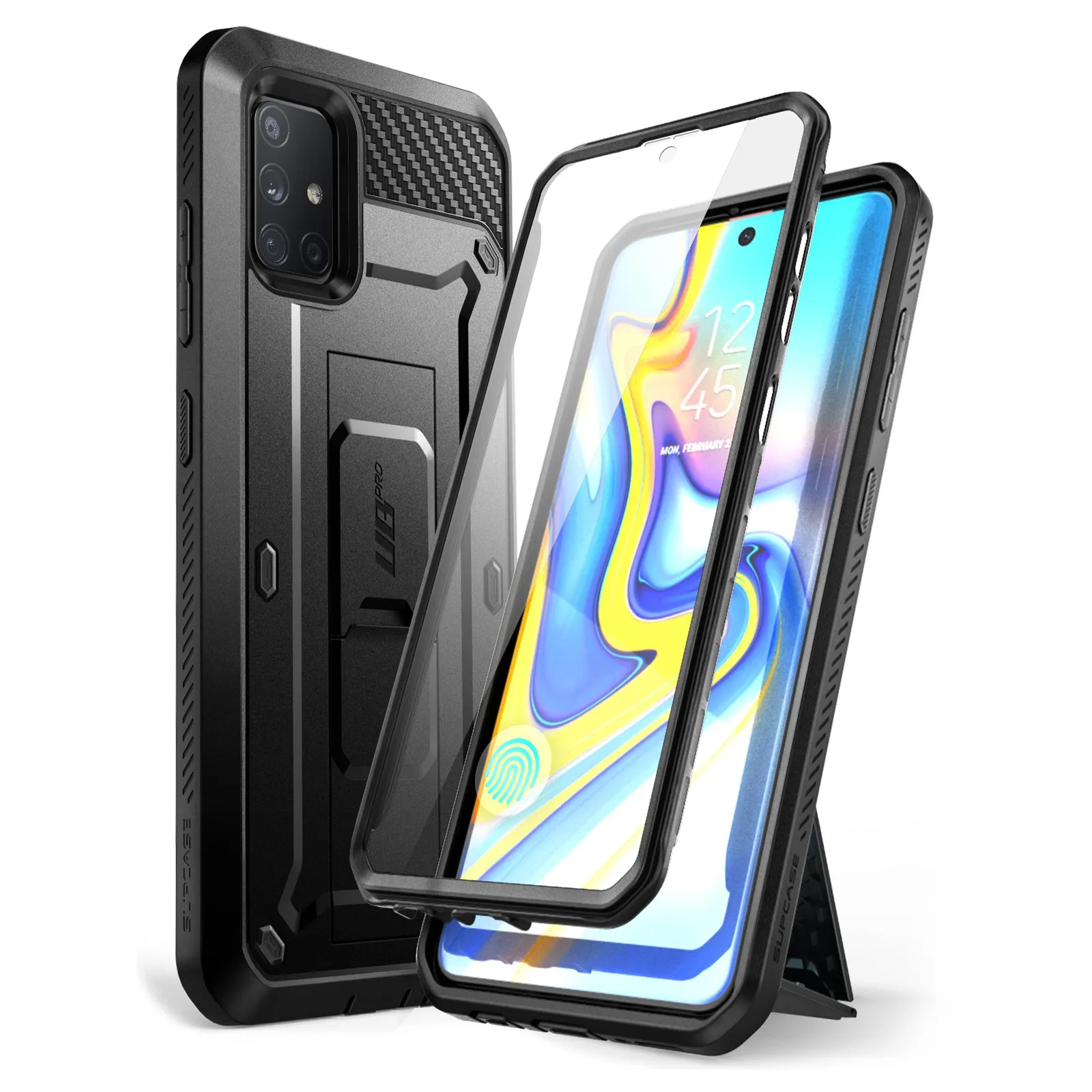#1 Best Seller: Galaxy A51 5G Unicorn Beetle Pro Rugged Case-Black  Ends Soon!
