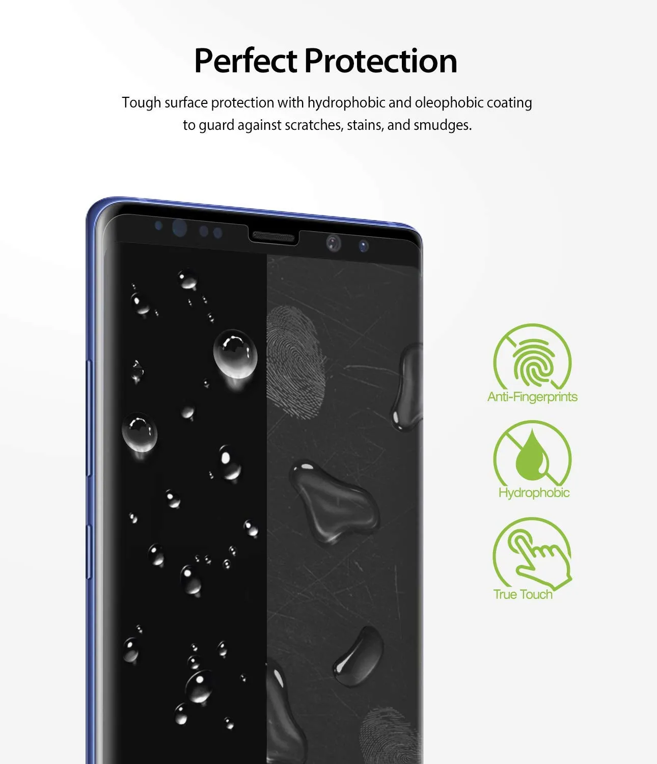 #1 Best Seller: Galaxy Note 8 Screen Protector | Dual Easy Film  Stylish & Comfortable