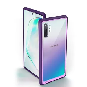 #1 Best Seller: Galaxy Note10 Plus / Note10 Plus 5G Unicorn Beetle Style Slim Clear Case-Purple  Almost Gone!