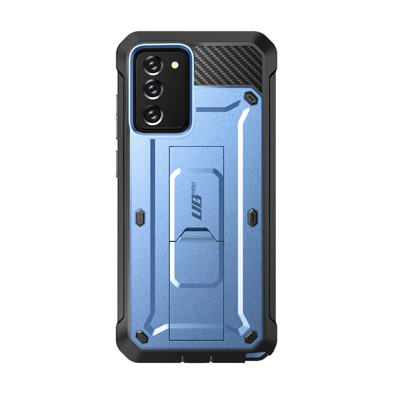 #1 Best Seller: Galaxy Note20 Unicorn Beetle PRO Rugged Holster Case-Metallic Blue  Limited Availability!