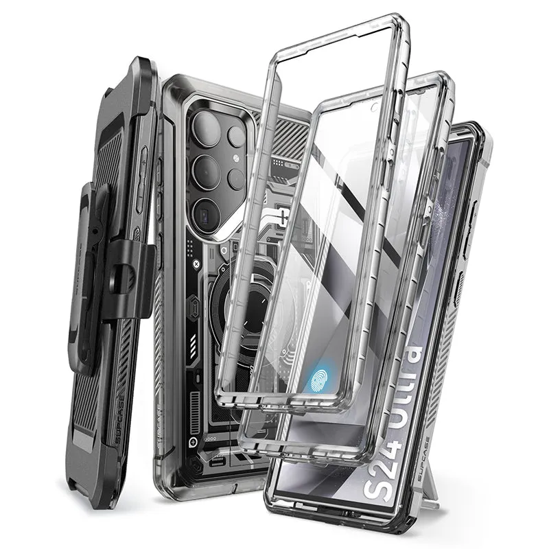 #1 Best Seller: Galaxy S24 Ultra Unicorn Beetle PRO Rugged Case-Frost Black  Stylish & Comfortable