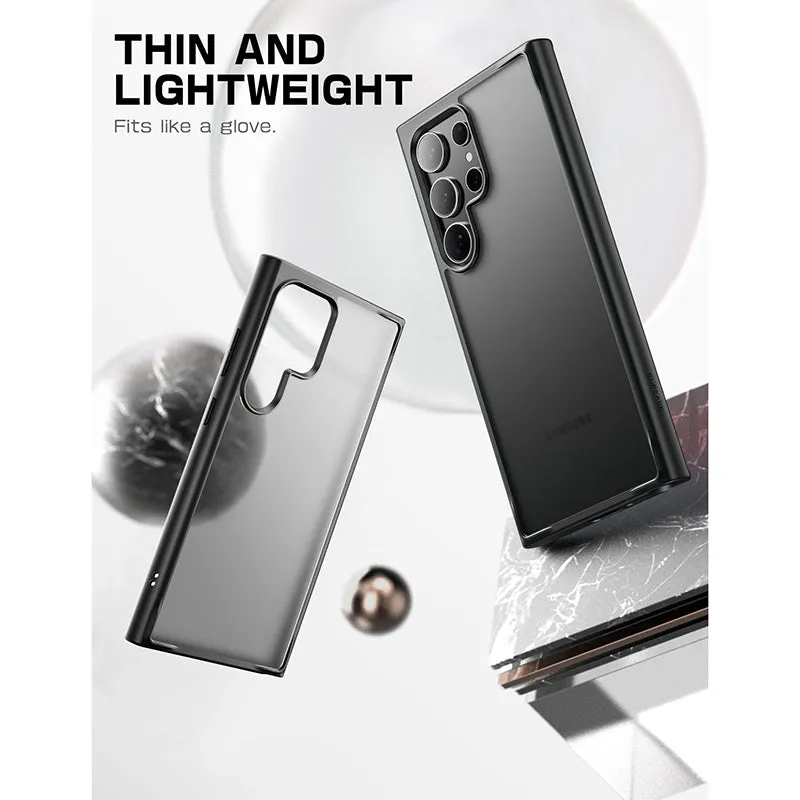 #1 Best Seller: Galaxy S24 Ultra Unicorn Beetle Style Slim Clear Case-Black  Dont Miss Out!