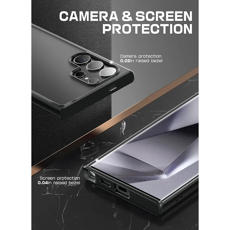 #1 Best Seller: Galaxy S24 Ultra Unicorn Beetle Style Slim Clear Case-Black  Dont Miss Out!