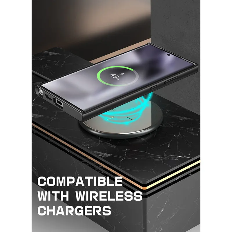 #1 Best Seller: Galaxy S24 Ultra Unicorn Beetle Style Slim Clear Case-Black  Dont Miss Out!