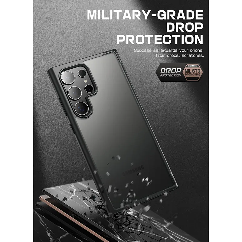 #1 Best Seller: Galaxy S24 Ultra Unicorn Beetle Style Slim Clear Case-Black  Dont Miss Out!