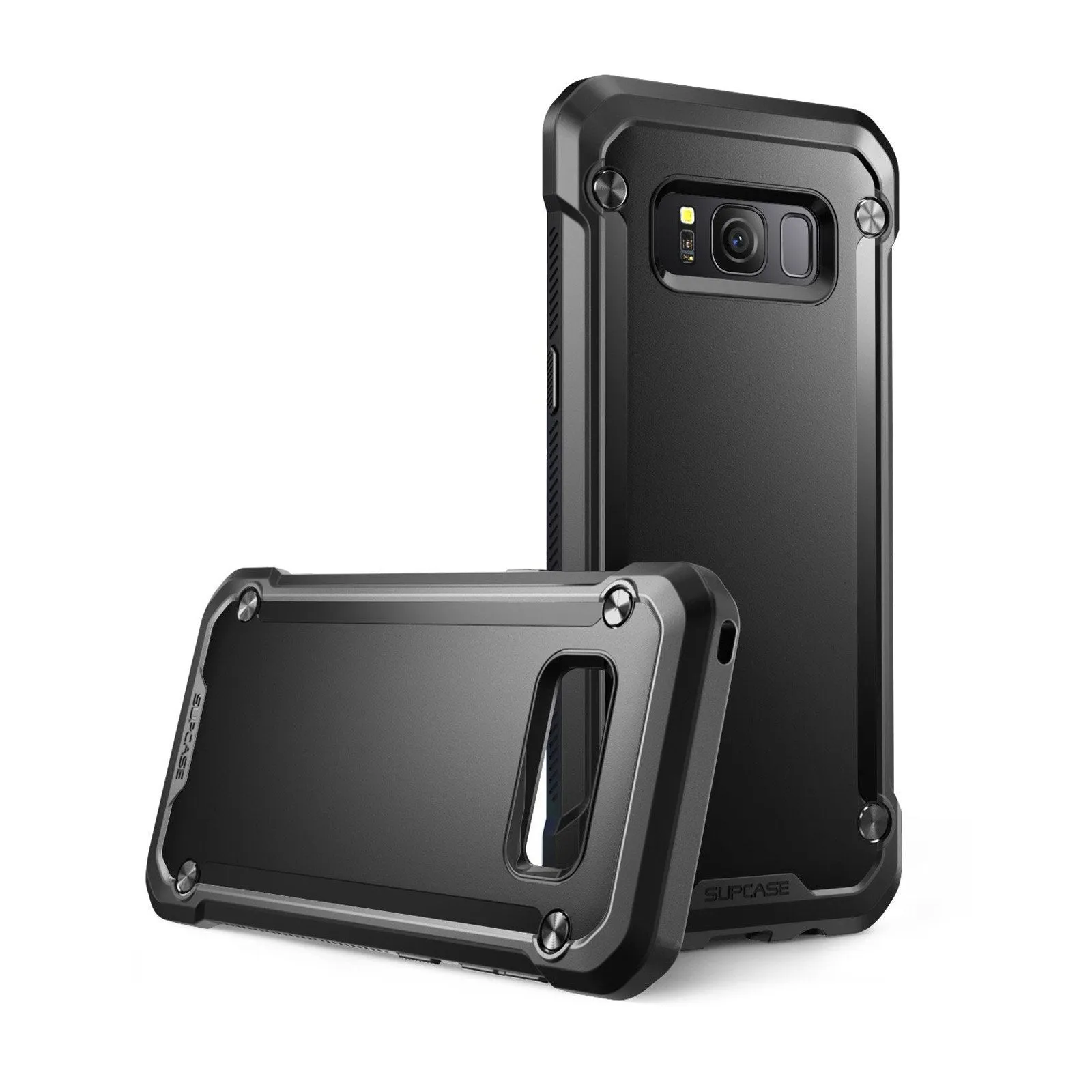 #1 Best Seller: Galaxy S8 Plus Unicorn Beetle Hybrid Protective Bumper Case-Black  Going Fast!