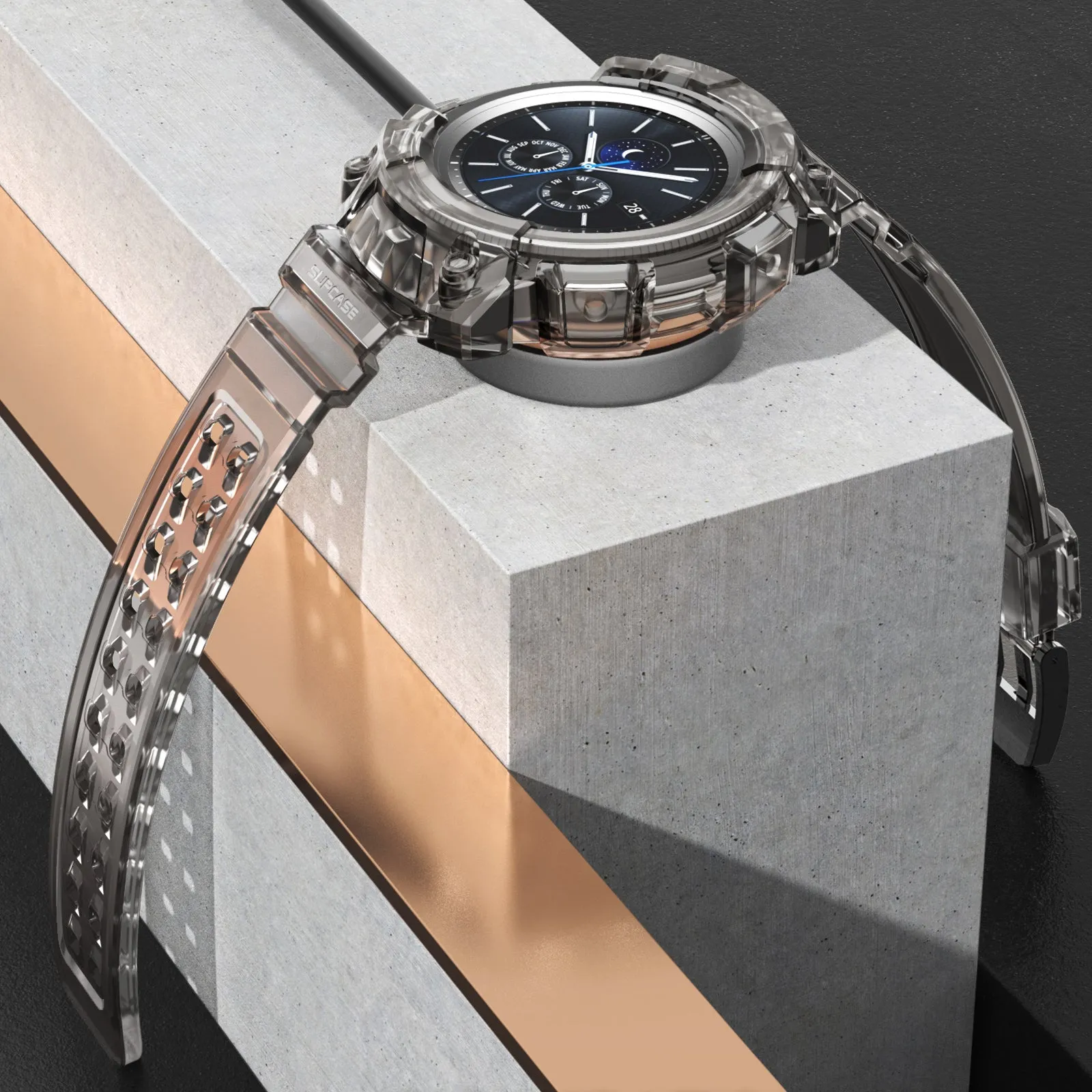 #1 Best Seller: Galaxy Watch3 45mm Unicorn Beetle Pro Wristband Case-Clear  Limited Stock!