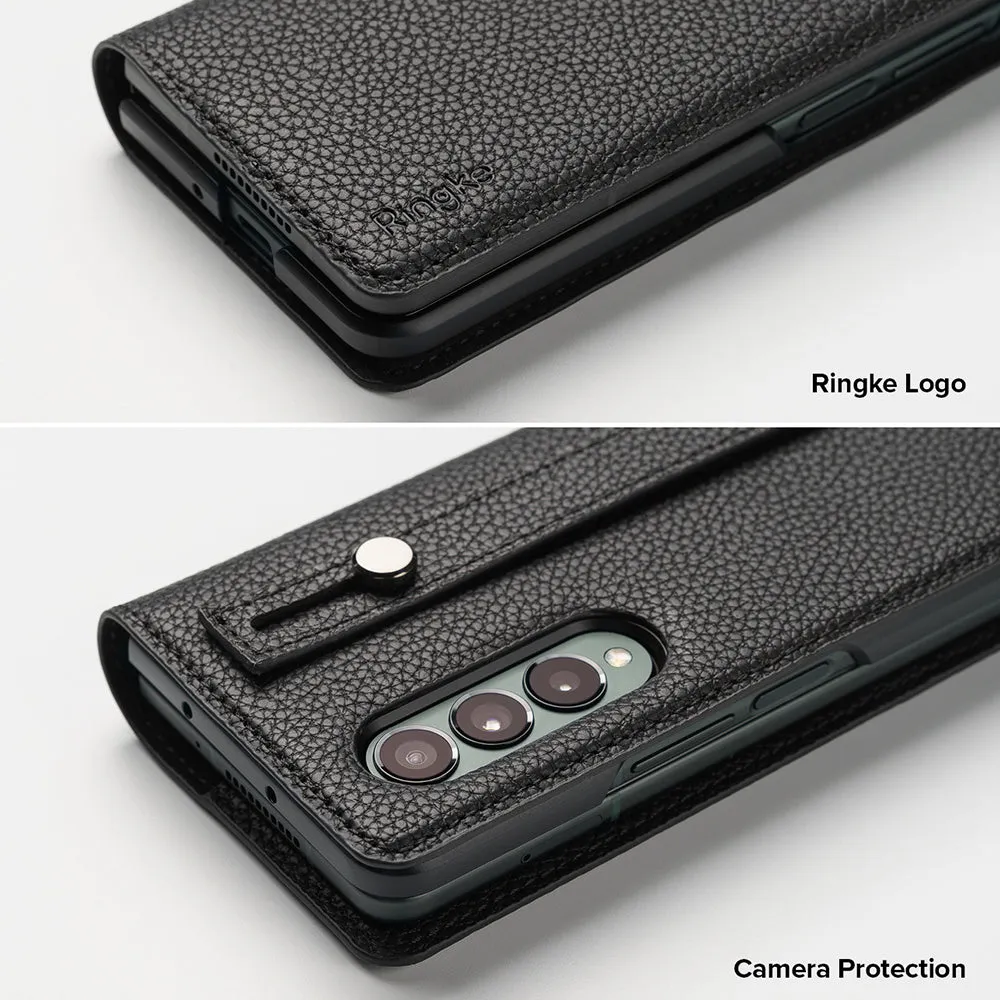 #1 Best Seller: Galaxy Z Fold 3 Case | Folio Signature EZ Strap  Limited Release!