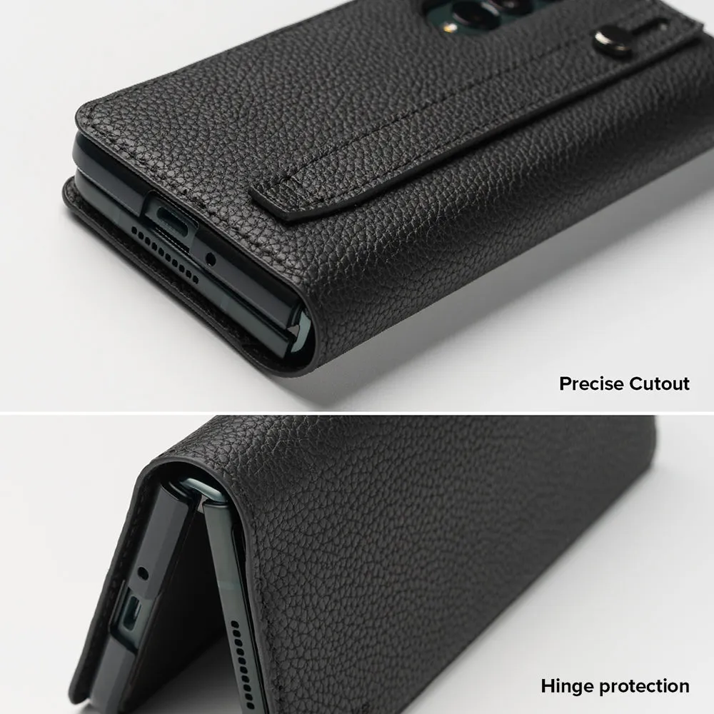#1 Best Seller: Galaxy Z Fold 3 Case | Folio Signature EZ Strap  Limited Release!