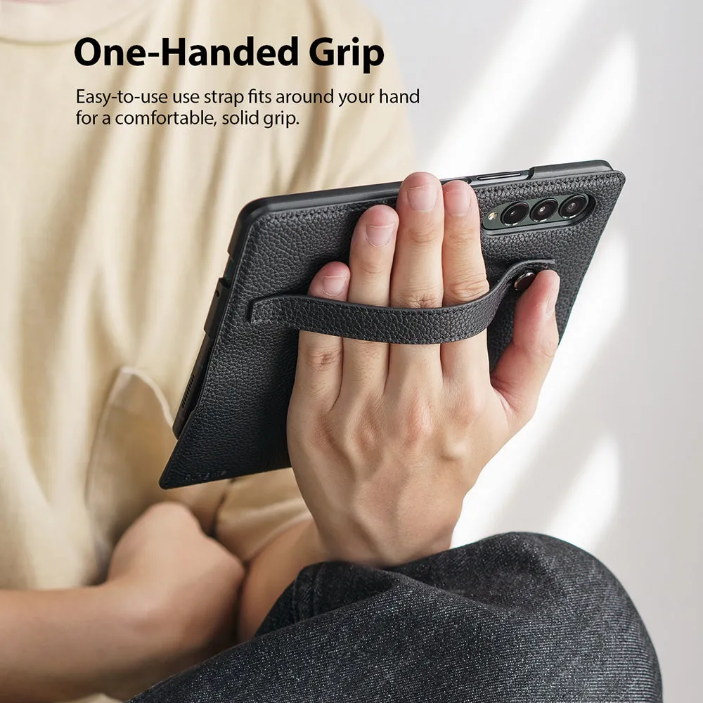 #1 Best Seller: Galaxy Z Fold 3 Case | Folio Signature EZ Strap  Limited Release!