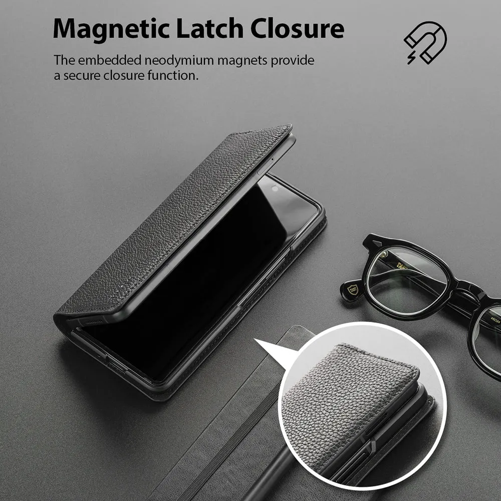 #1 Best Seller: Galaxy Z Fold 3 Case | Folio Signature EZ Strap  Limited Release!