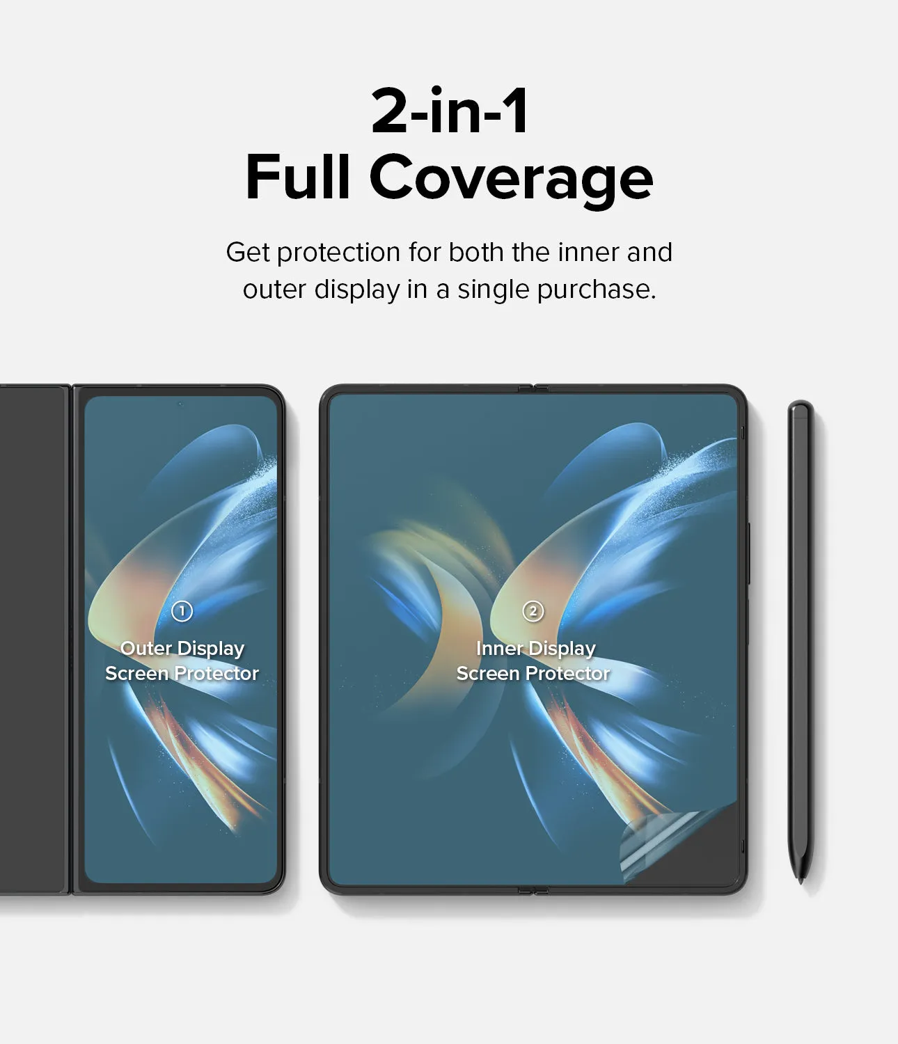 #1 Best Seller: Galaxy Z Fold 4 Screen Protector | Dual Easy Film  Limited Stock!