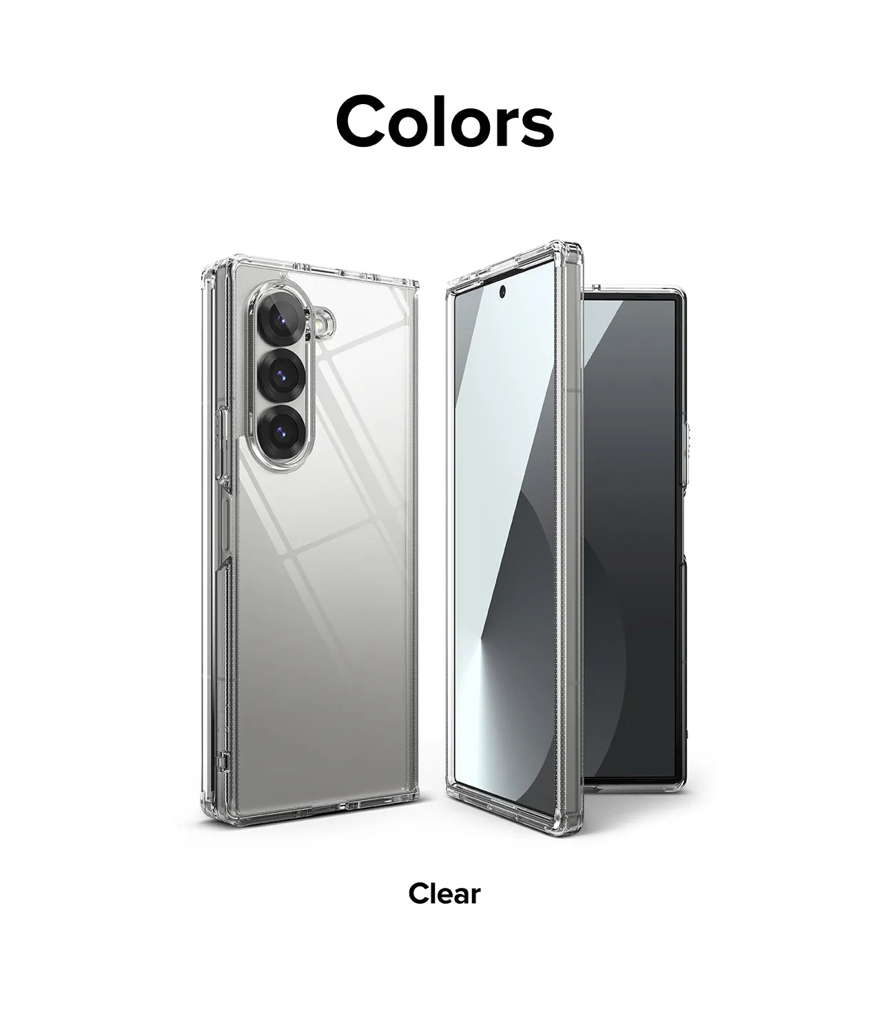 #1 Best Seller: Galaxy Z Fold 6 Case | Fusion - Clear  Almost Gone!