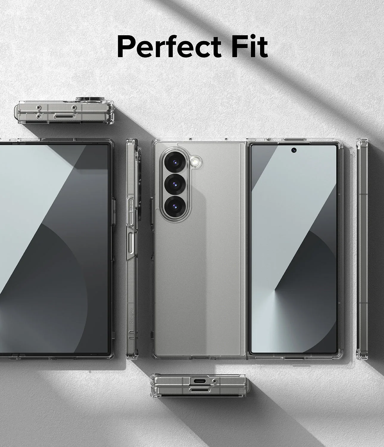 #1 Best Seller: Galaxy Z Fold 6 Case | Fusion - Clear  Almost Gone!