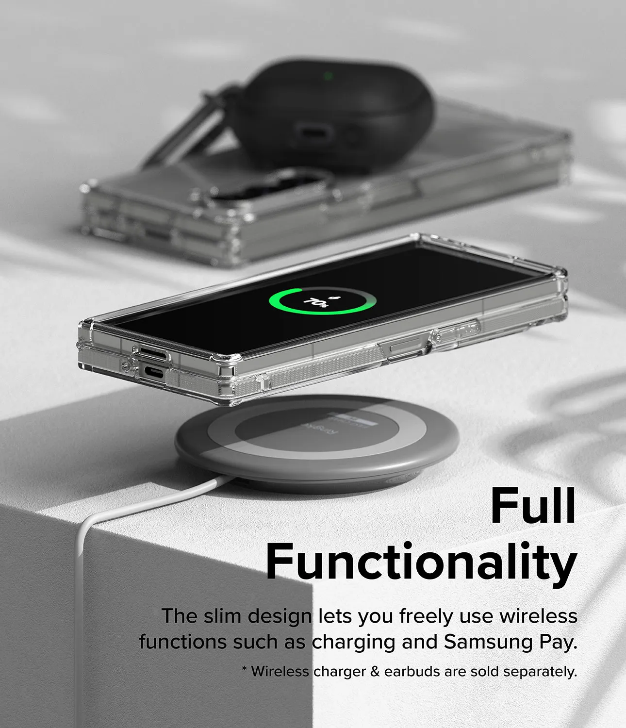 #1 Best Seller: Galaxy Z Fold 6 Case | Fusion - Clear  Almost Gone!