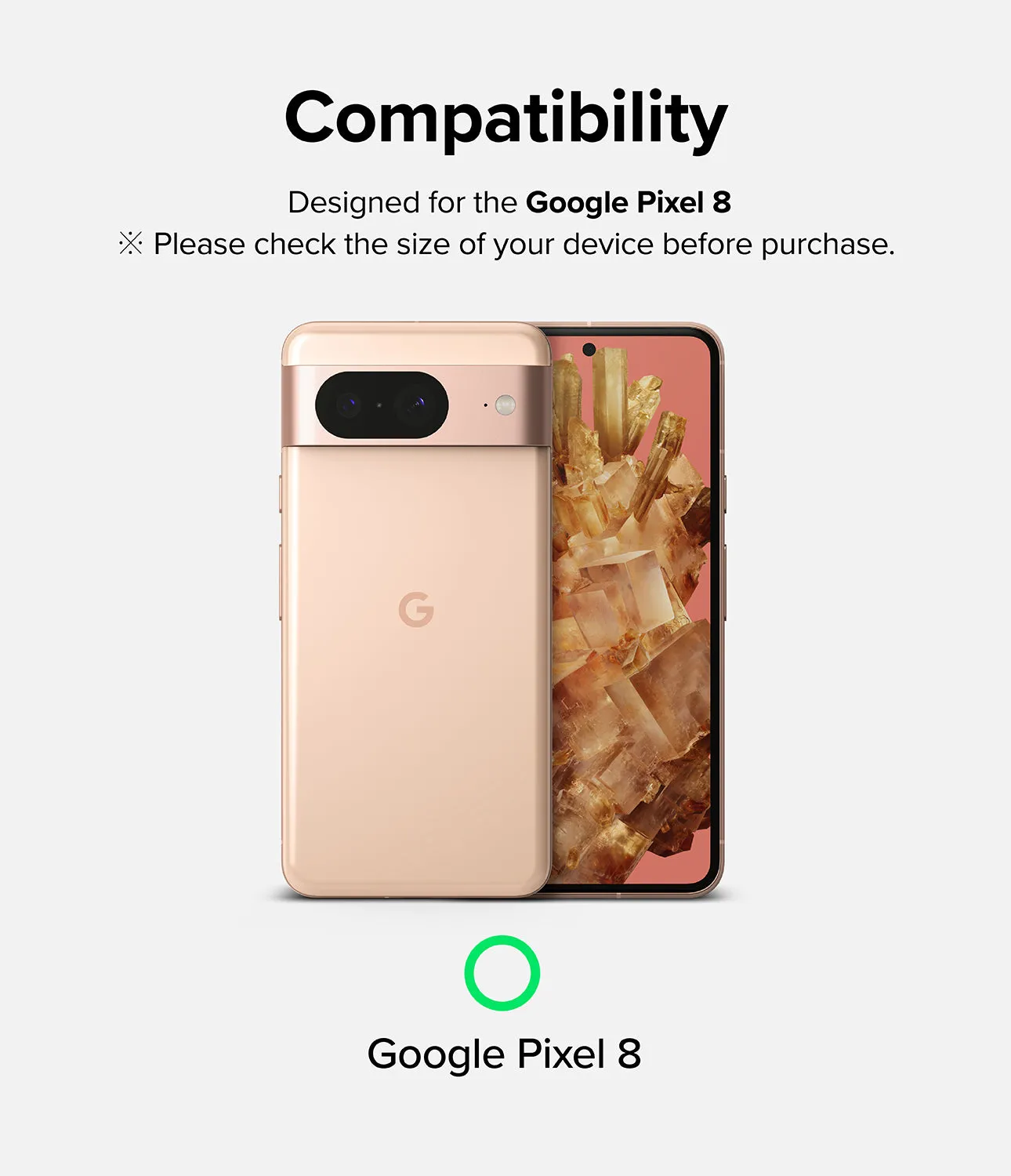 #1 Best Seller: Google Pixel 8 Screen Protector | Glass  Stylish & Comfortable
