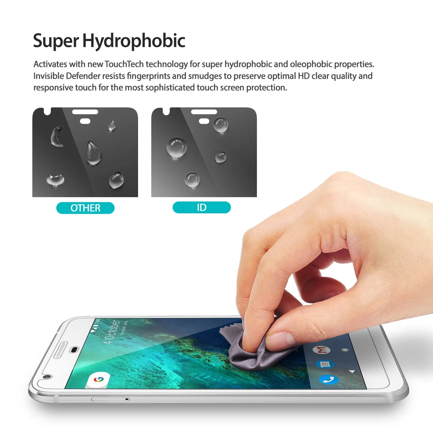 #1 Best Seller: Google Pixel XL Screen Protector | Film (4P)  Almost Gone!