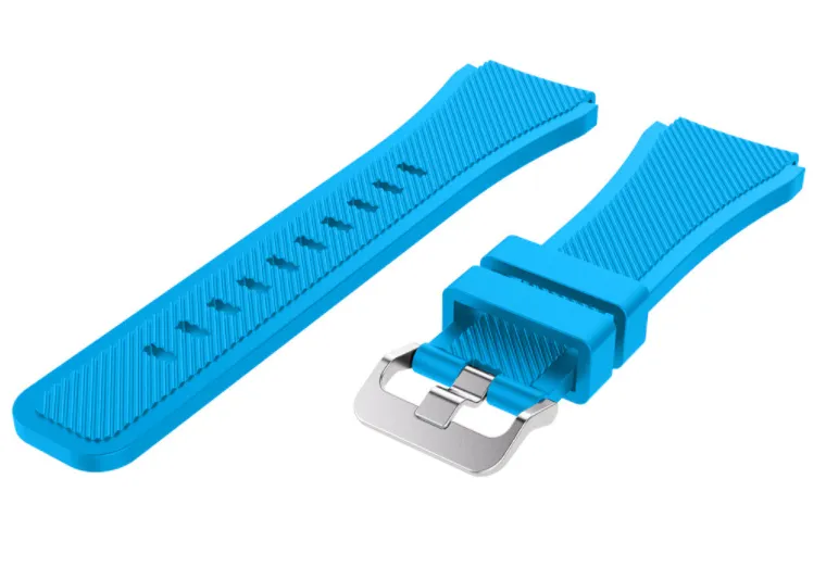 #1 Best Seller: Huawei Watch 3 (Pro) Silicone Strap with Buckle (Light Blue)  Going Fast!