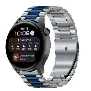 #1 Best Seller: Huawei Watch 3 (Pro) Steel Strap (Silver/Blue)  Last Chance!