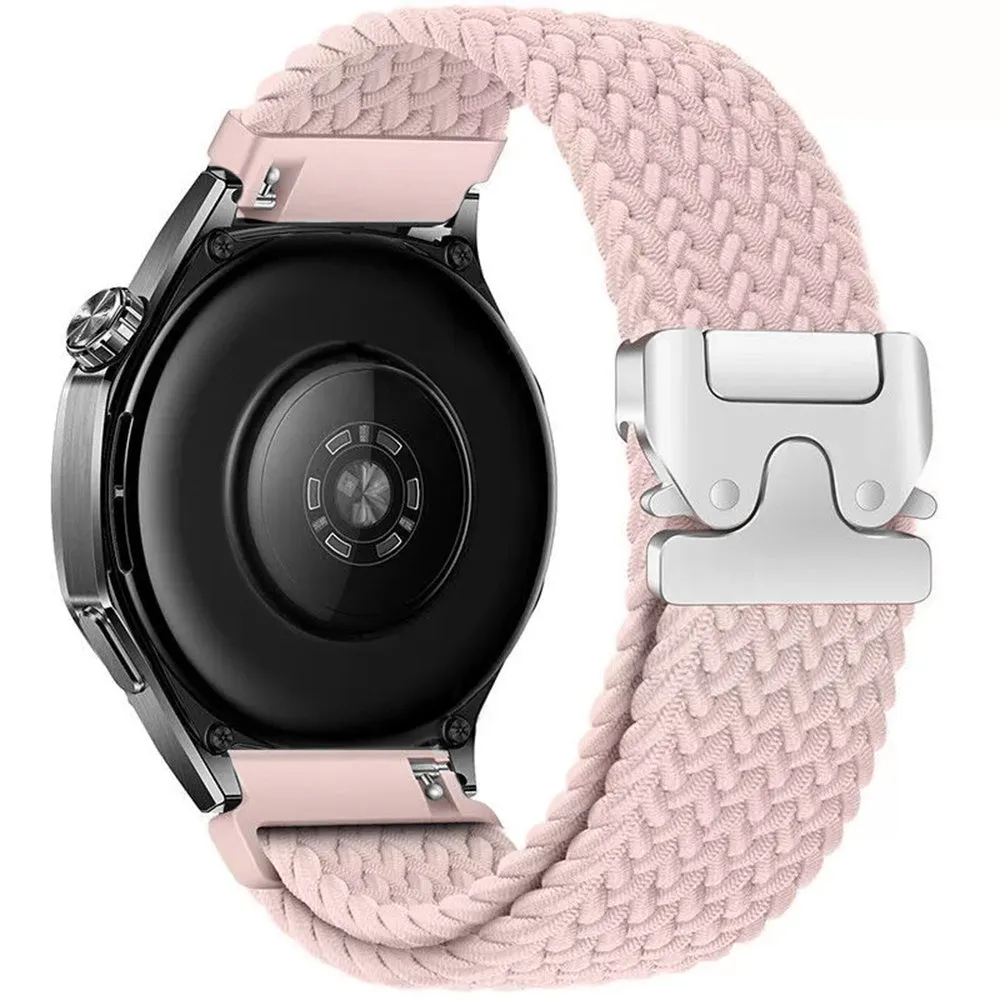 #1 Best Seller: Huawei Watch 5 - 42mm Braided Strap with P-Buckle (Pink)  Limited Release!