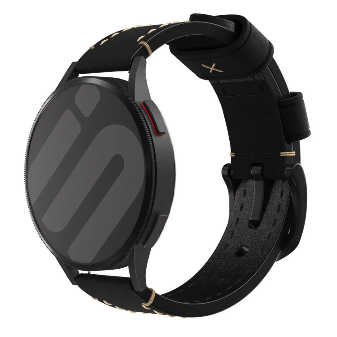 #1 Best Seller: Huawei Watch 5 - 42mm Genuine Leather Strap (Black)  Last Chance!