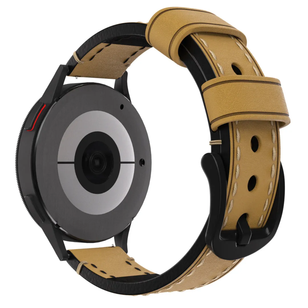 #1 Best Seller: Huawei Watch 5 - 42mm Genuine Leather Strap (Brown)  Last Chance!