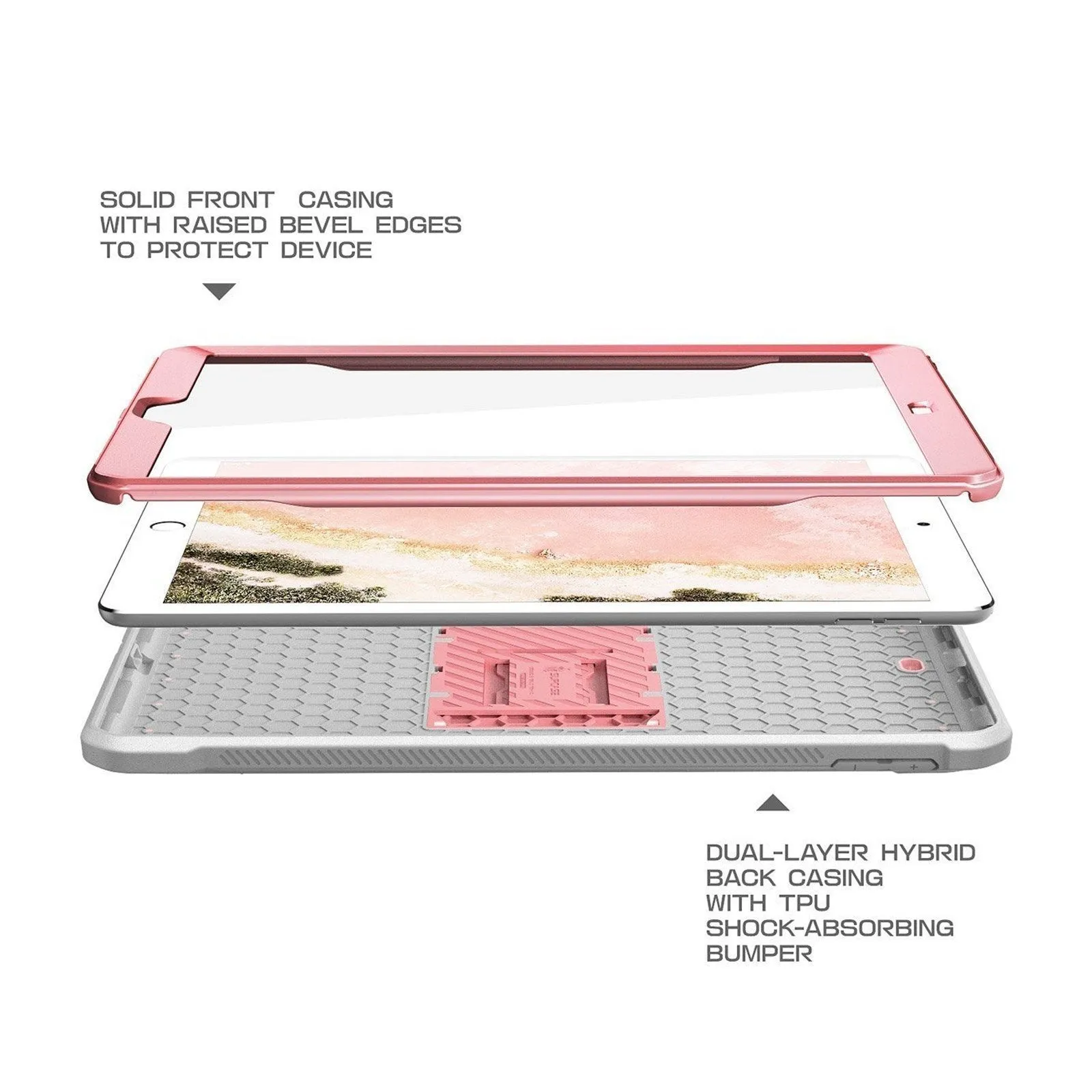 #1 Best Seller: iPad 9.7 inch Unicorn Beetle Pro Full-Body Case-Rose Gold  Limited Availability!