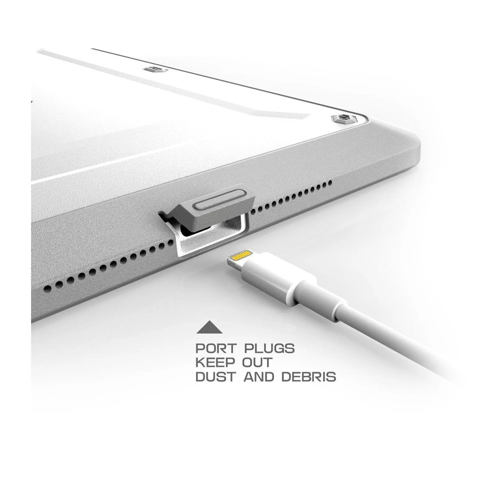 #1 Best Seller: iPad Air 2 Unicorn Beetle Pro Full-Body Protective Case-White  Limited Availability!
