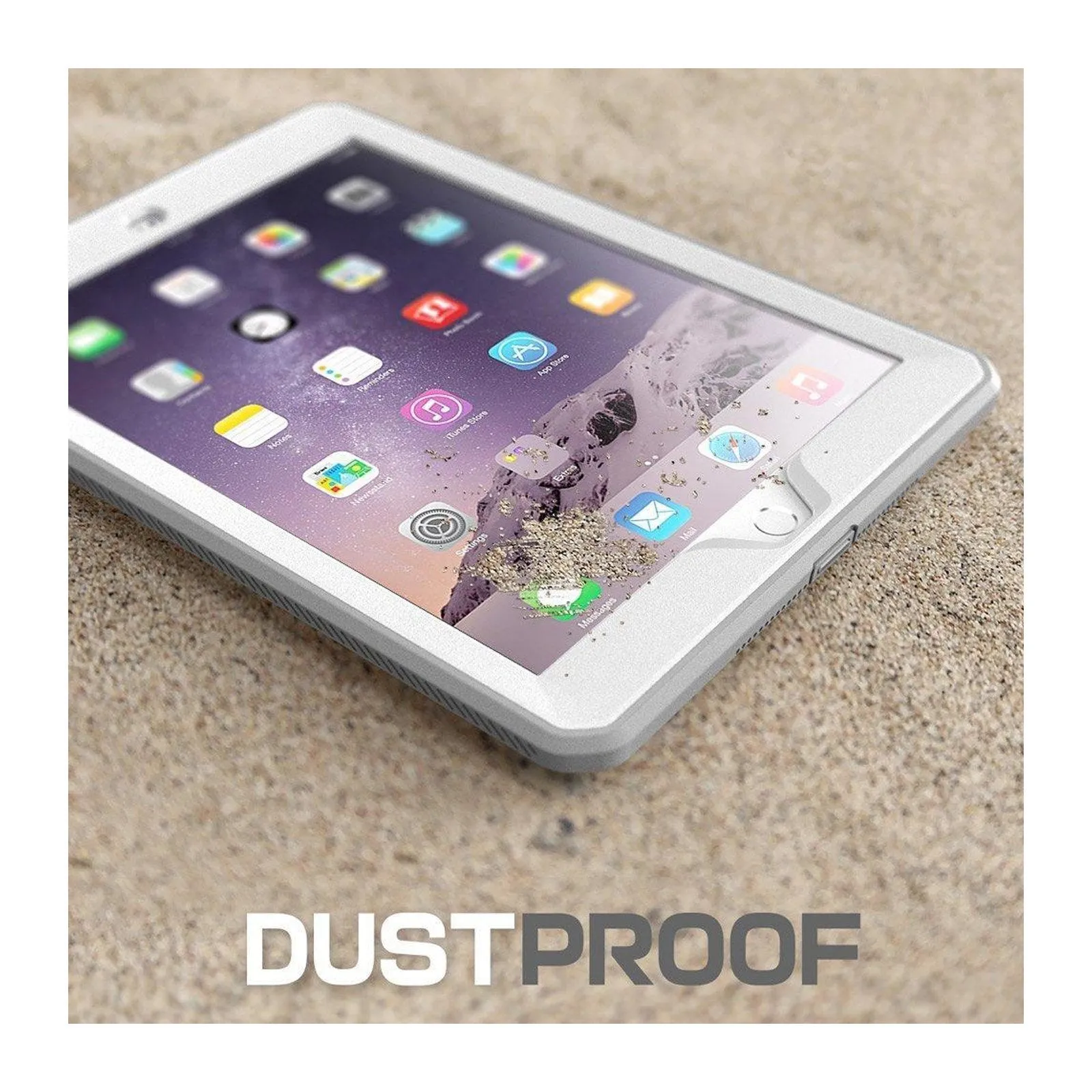 #1 Best Seller: iPad Air 2 Unicorn Beetle Pro Full-Body Protective Case-White  Limited Availability!