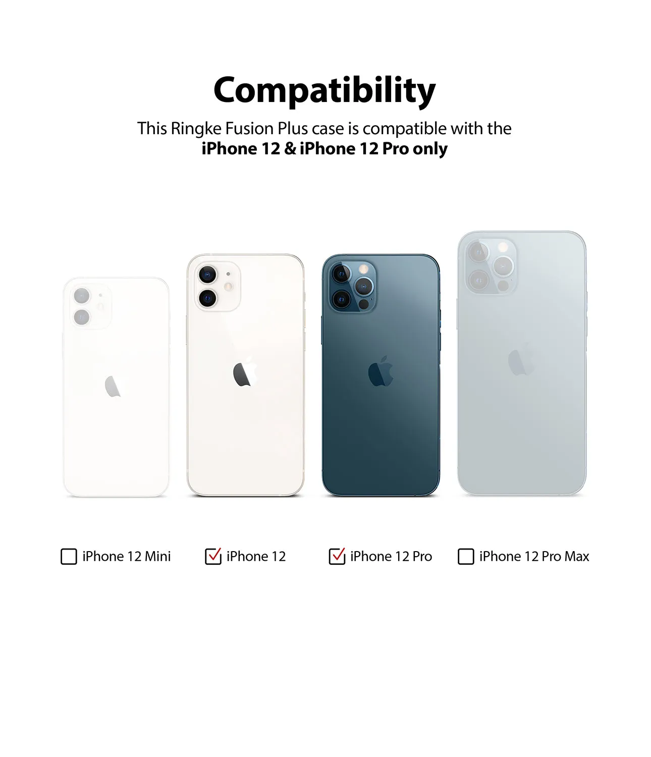#1 Best Seller: iPhone 12 / 12 Pro Case | Fusion Plus  Almost Sold Out!