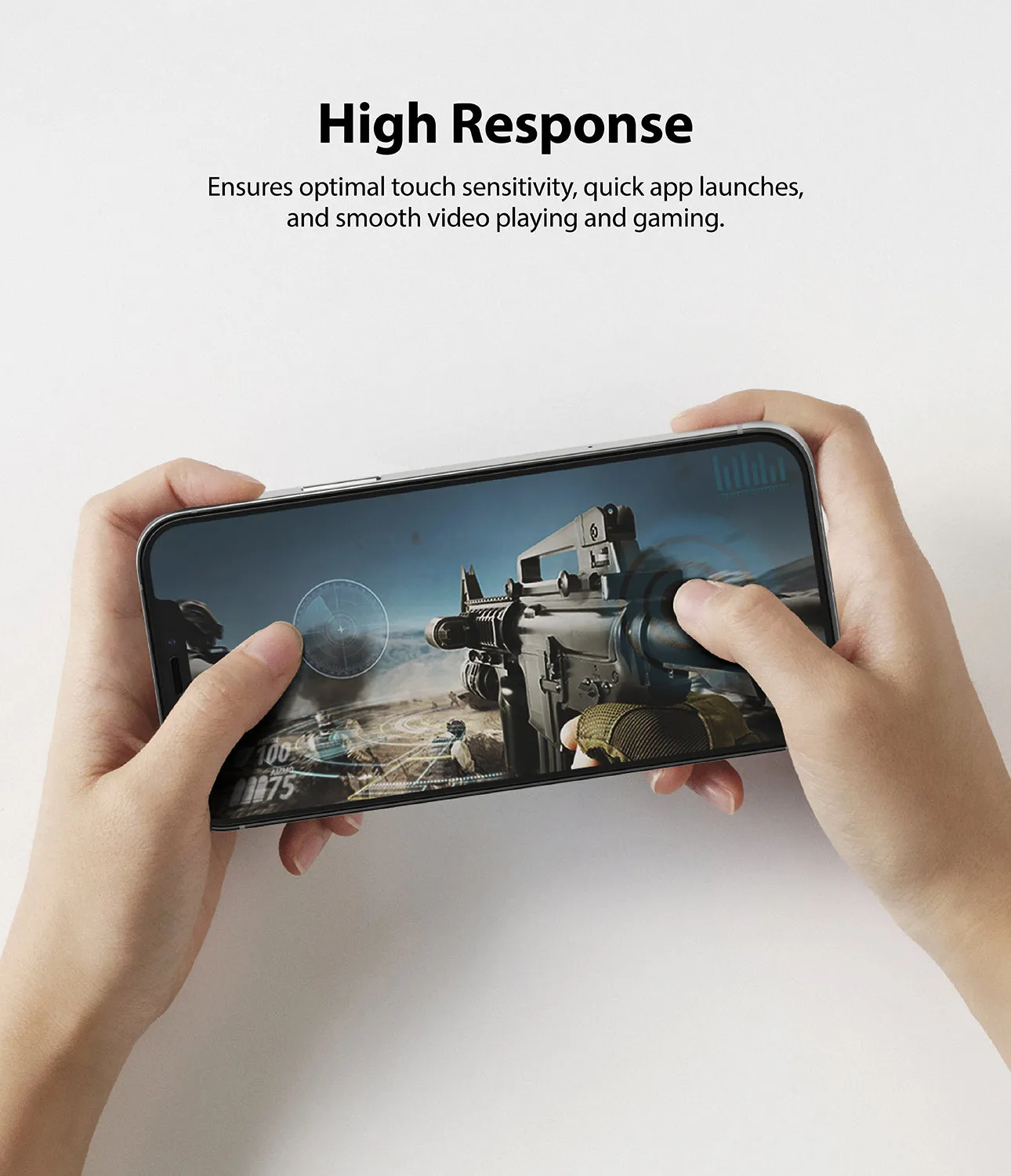 #1 Best Seller: iPhone 12 / 12 Pro Screen Protector | Invisible Defender Glass  Ends Soon!