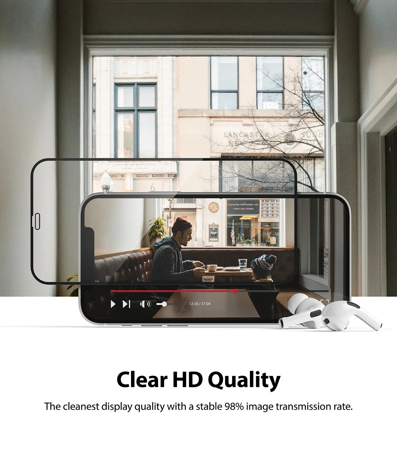 #1 Best Seller: iPhone 12 / 12 Pro Screen Protector | Invisible Defender Glass  Ends Soon!