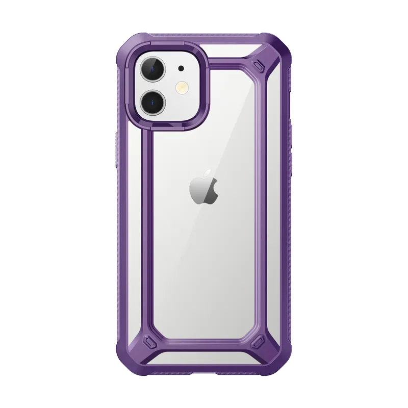 #1 Best Seller: iPhone 12 6.1 inch Unicorn Beetle Exo Clear Case-Purple  Last Few Pieces!