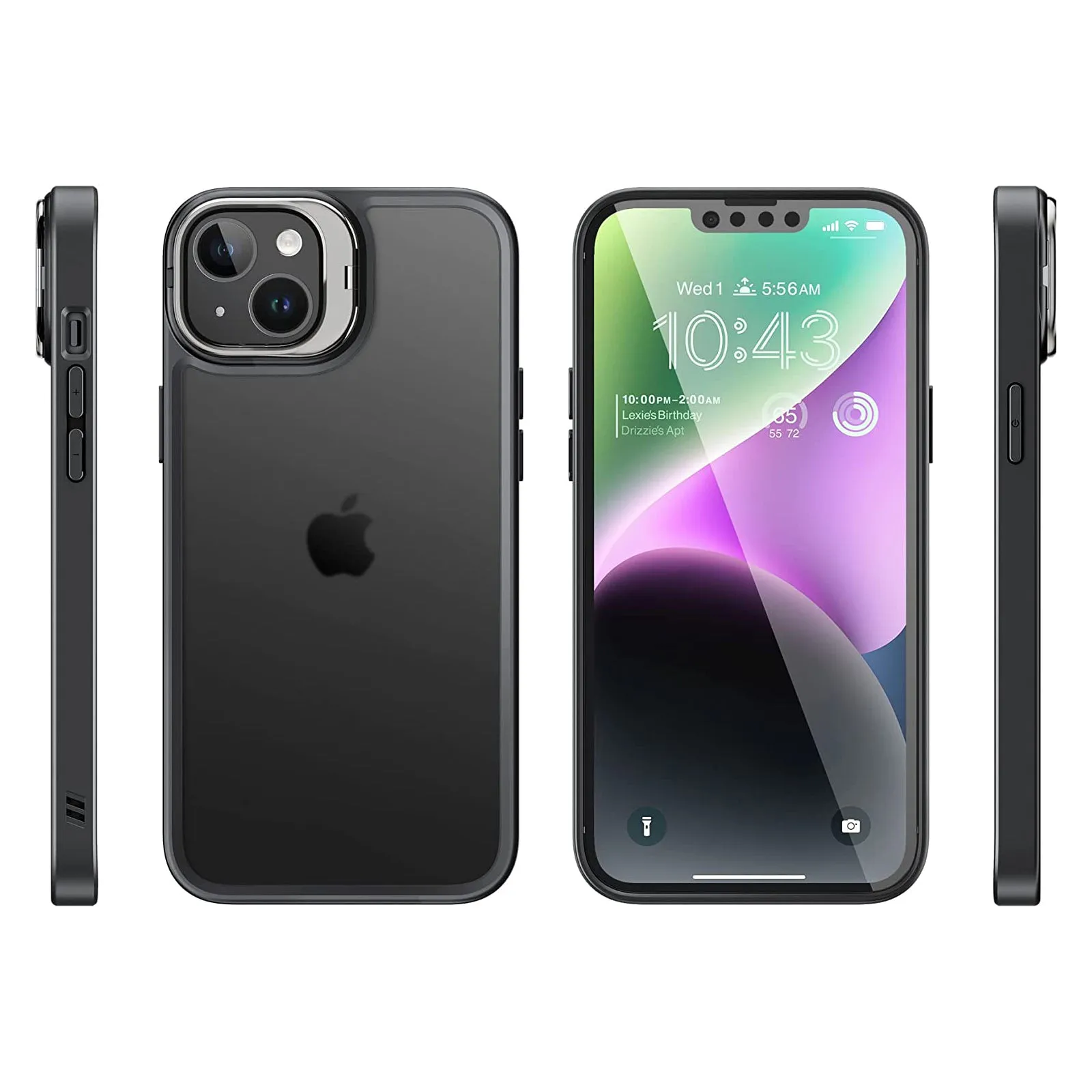 #1 Best Seller: iPhone 14 Plus 6.7 inch Unicorn Beetle KICK Slim Clear Case-Ice  Almost Gone!