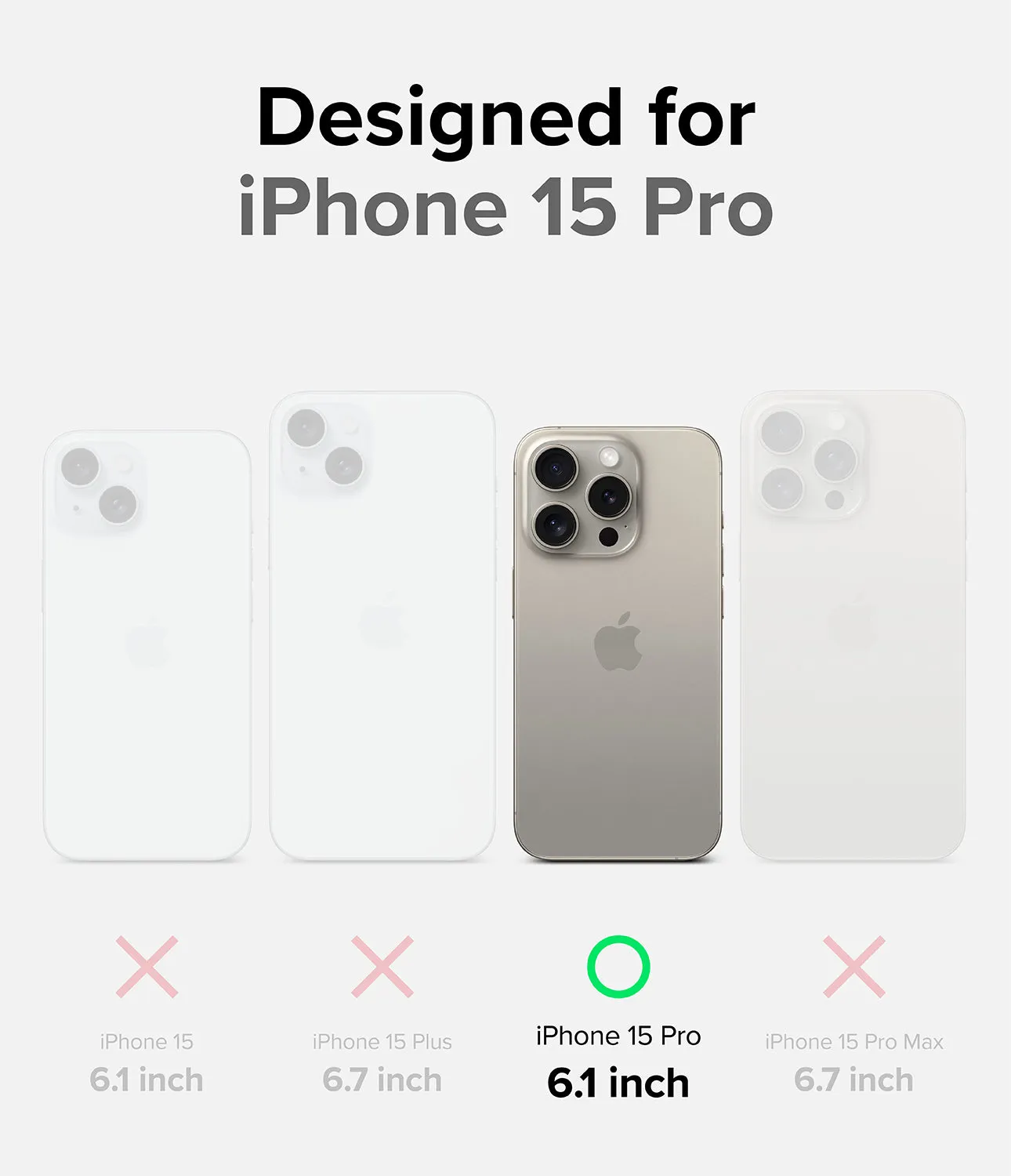 #1 Best Seller: iPhone 15 Pro Case | Onyx  Going Fast!