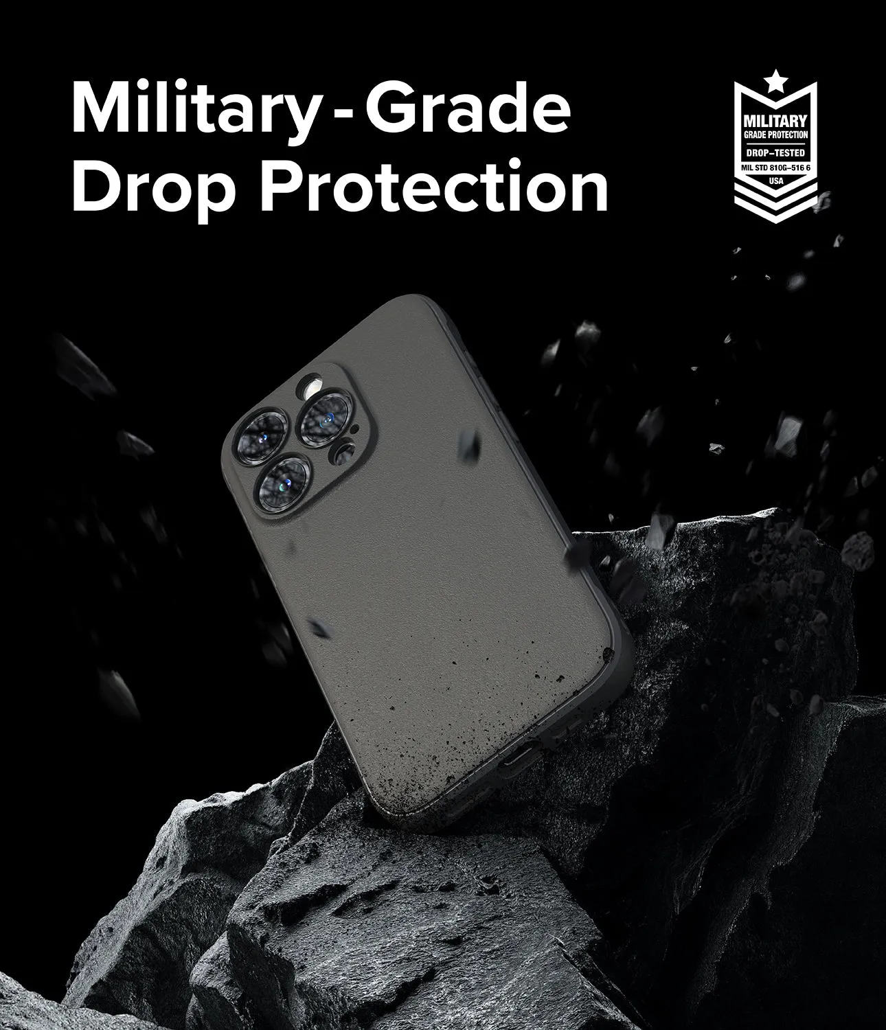 #1 Best Seller: iPhone 15 Pro Case | Onyx  Going Fast!