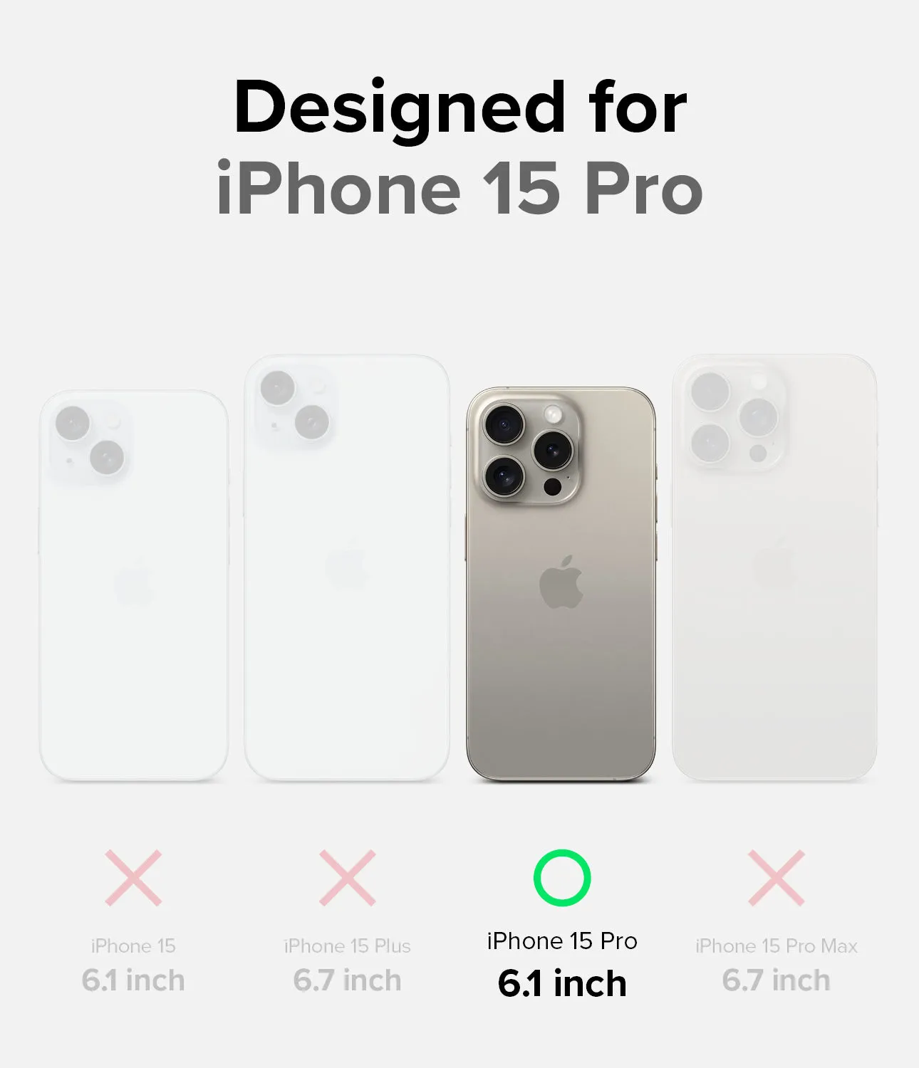 #1 Best Seller: iPhone 15 Pro Case | Onyx  Going Fast!