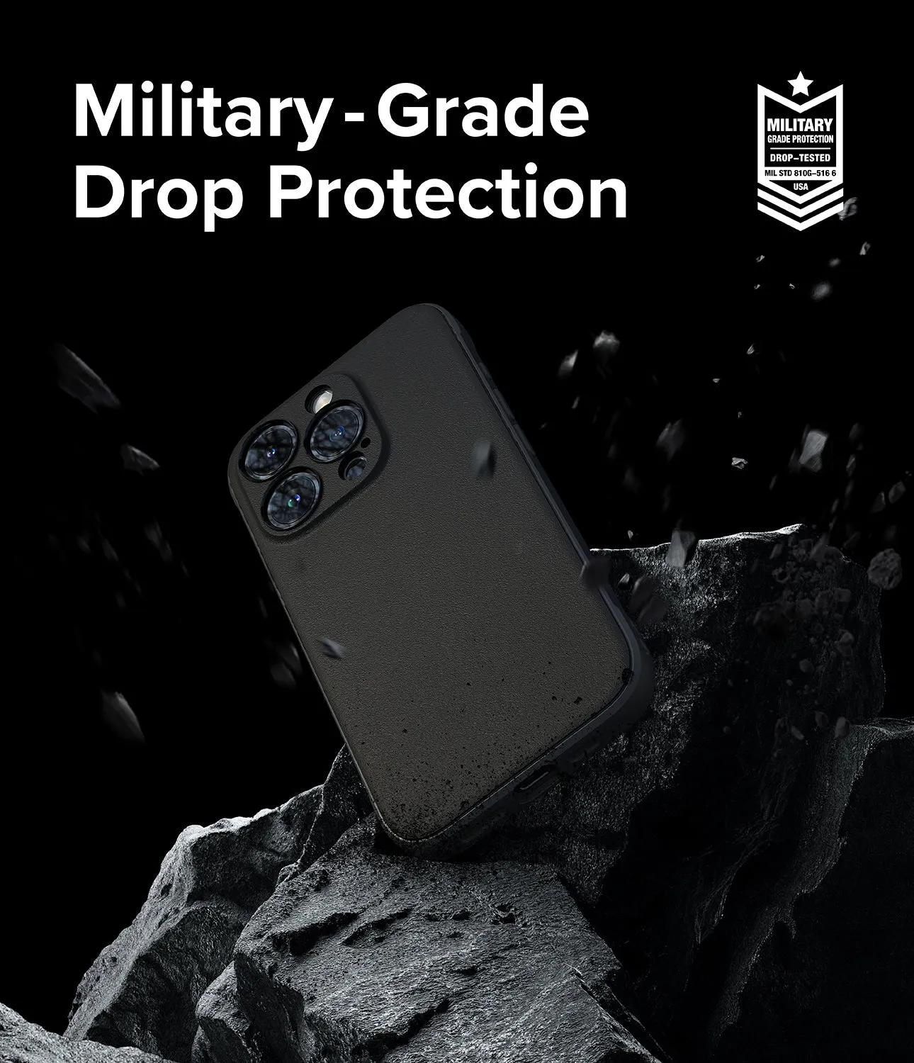#1 Best Seller: iPhone 15 Pro Case | Onyx  Going Fast!