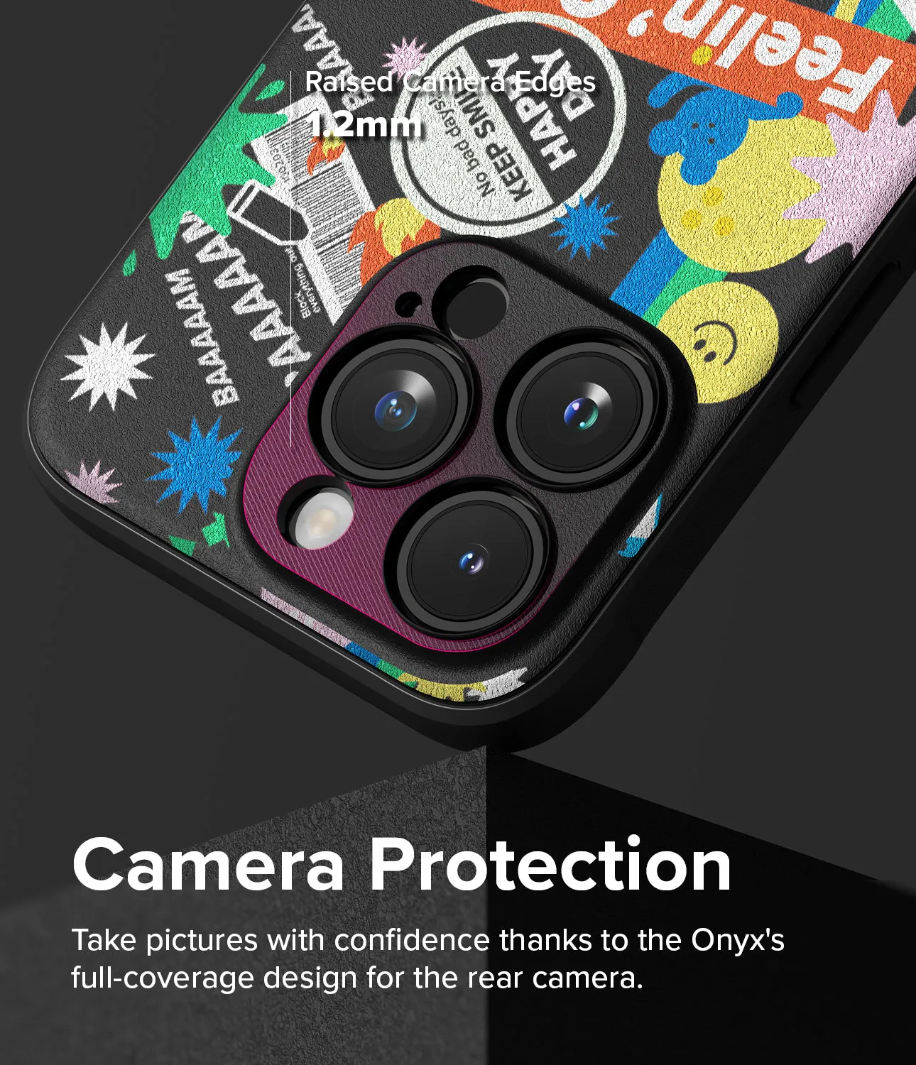 #1 Best Seller: iPhone 15 Pro Max Case | Onyx Design  Going Fast!