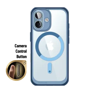 #1 Best Seller: iPhone 16 6.1 inch Unicorn Beetle MAG Slim Clear MagSafe Camera Control Button Case-Blue  Going Fast!