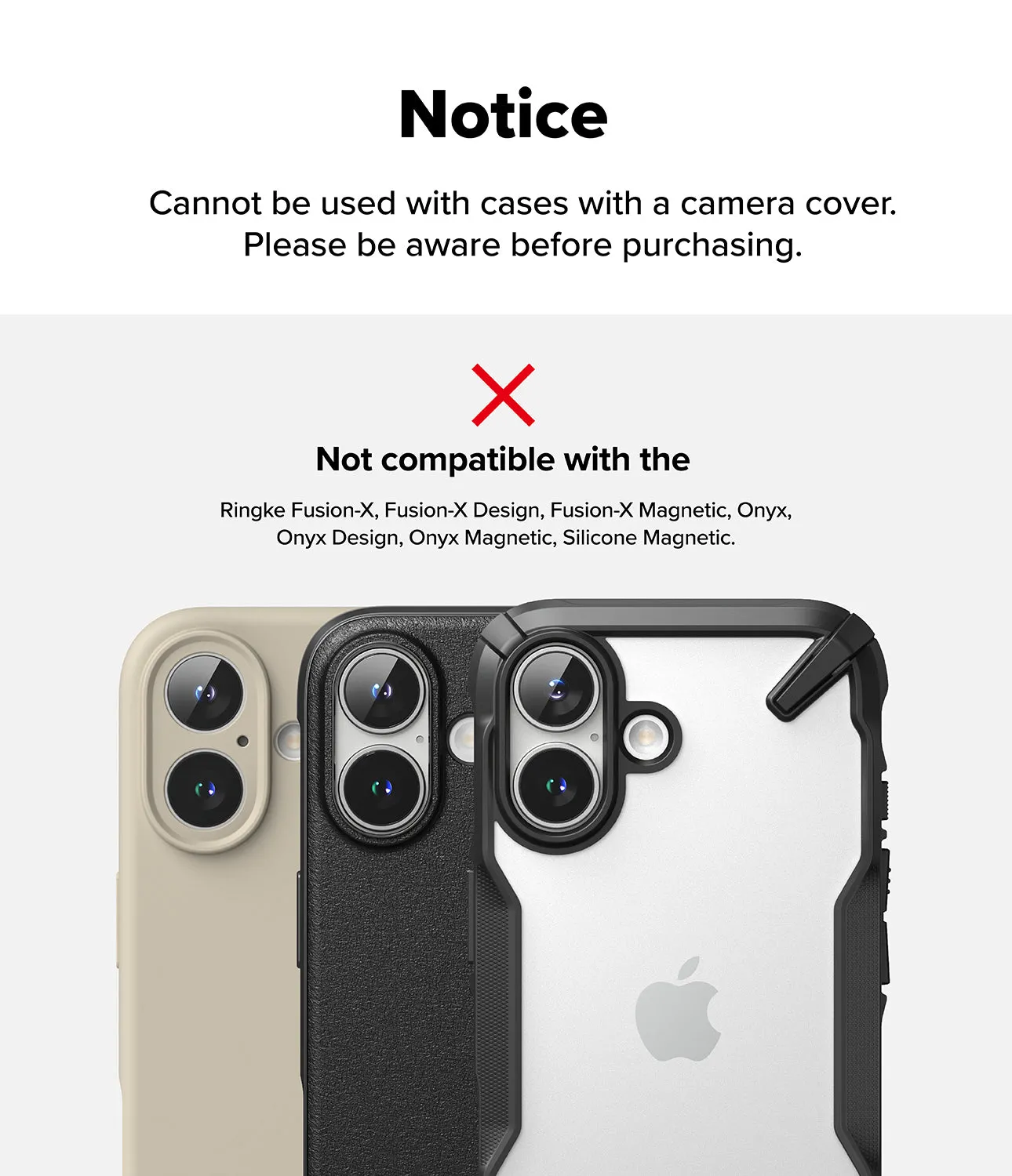 #1 Best Seller: iPhone 16 Plus / 16 | Camera Glass [2 Pack]  Last Chance!