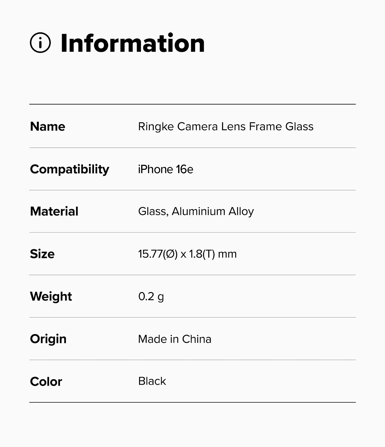 #1 Best Seller: iPhone 16e | Camera Lens Frame Glass  Today Only!